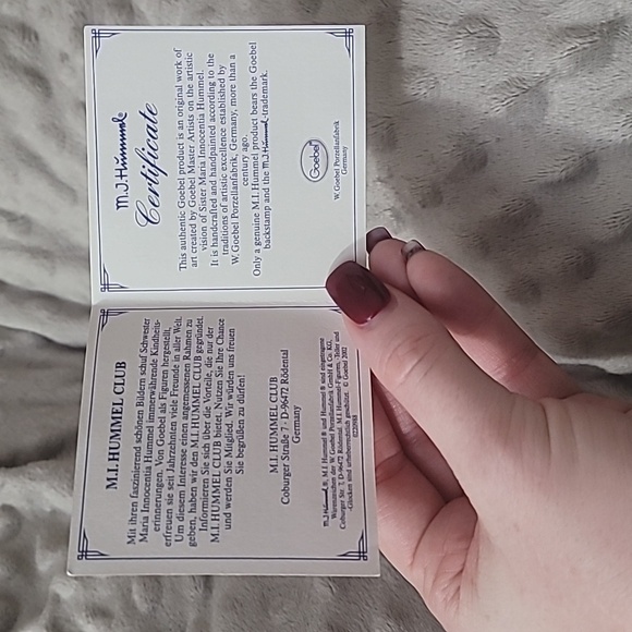 Erster bass too shy to sing Goebel Hummel 845 2002 vintage - Picture 10 of 14